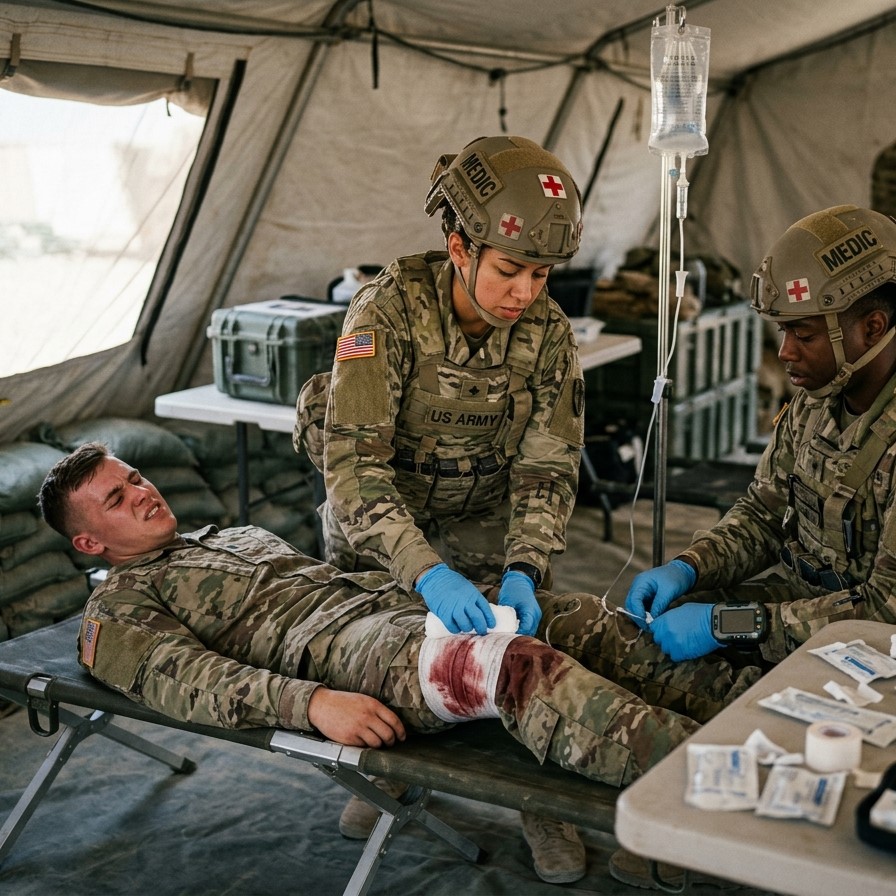 Military medical operations